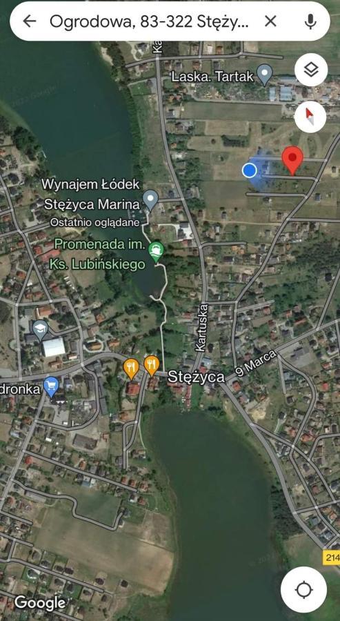 Dom Na Kaszubach "White House" Caloroczny Na Wylacznosc Stężyca Eksteriør bilde